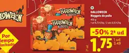 Lidl Halloween Nuggets de pollo oferta