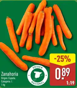 ALDI Zanahoria oferta