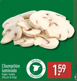 ALDI Champiñón laminado oferta