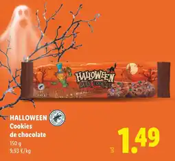 Lidl Halloween Cookies de chocolate oferta