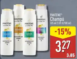 ALDI Pantene champú oferta