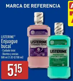 ALDI Listerine enjuague bucal oferta