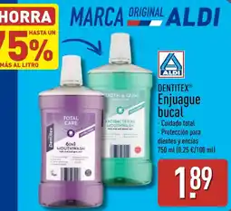 ALDI Dentitex enjuague bucal oferta