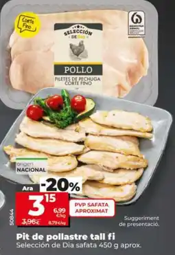 Dia Selección de Dia filets de pechuga corte fino oferta