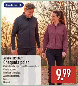 ALDI Adventuridge chaqueta polar oferta