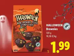 Lidl Halloween brownies oferta