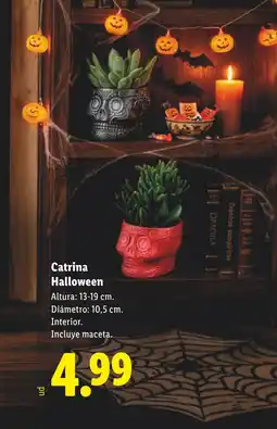 Lidl Catrina Halloween oferta