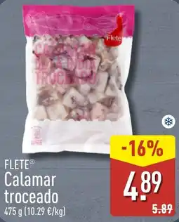 ALDI Flete calamar troceado oferta