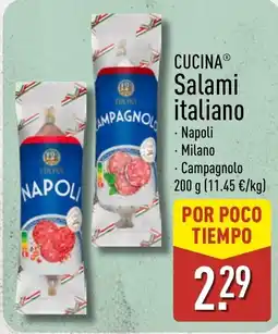 ALDI Cucina salami italiano oferta