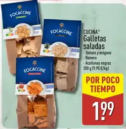 ALDI Cucina galletas saladas oferta