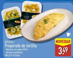 ALDI Special preparado de tortilla oferta