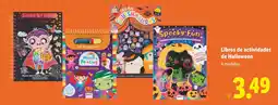 Lidl Libros de actividades de Halloween oferta