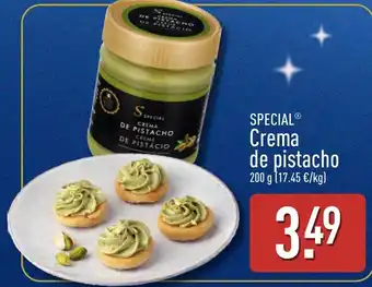 ALDI Special crema de pistacho oferta