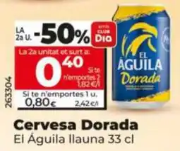 Dia El Águila Dorada oferta