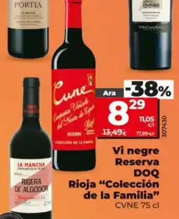 Dia Cune Rioja Colección de la Familia oferta