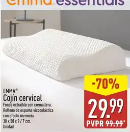 ALDI Emma cojín cervical oferta