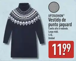 ALDI Up2fashion vestido de punto jaquard oferta