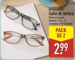 ALDI Up2fashion gafas de lectura oferta