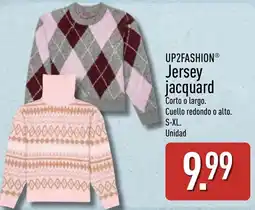 ALDI UP2FASHION jersey jacquard oferta