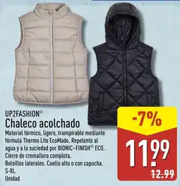 ALDI UP2FASHION Chaleco acolchado oferta