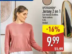 ALDI Up2fashion jersey 2 en 1 oferta