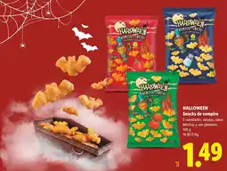 Lidl Halloween snacks de vampiro oferta