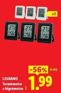 Ocine Livarno - termometro e higrometro oferta