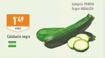 Calabacín negro