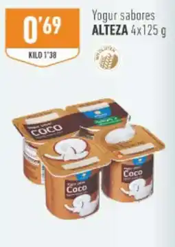 Supermercados Deza Alteza yogur sabores oferta