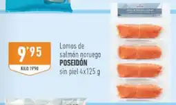 Supermercados Deza Poseidón lomos de salmón noruego oferta