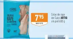 Supermercados Deza Artiq colas de rape del cabo sin piel oferta