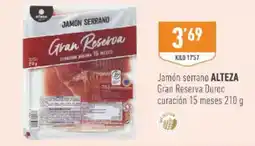 Supermercados Deza Alteza jamón serrano Gran Reserva Duroc oferta