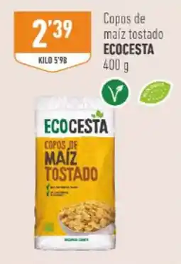 Supermercados Deza Ecocesta copos de maíz tostado oferta