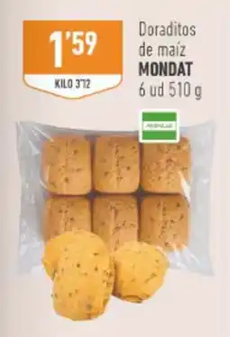 Supermercados Deza Mondat doraditos de maíz oferta