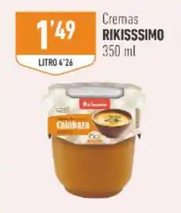 Supermercados Deza Rikissimo cremas calabaza oferta