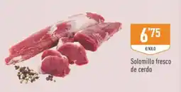 Supermercados Deza Solomillo fresco de cerdo oferta
