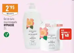 Supermercados Deza BYPHASSE gel de baño rosa mosqueta oferta