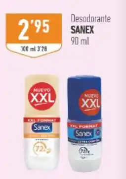Supermercados Deza Sanex desodorante oferta