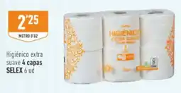 Supermercados Deza Selex higiénico extra suave oferta