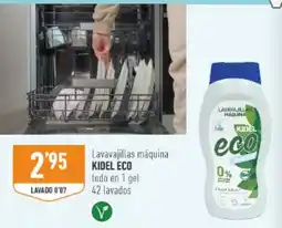 Supermercados Deza Kidel eco lavavajillas máquina oferta
