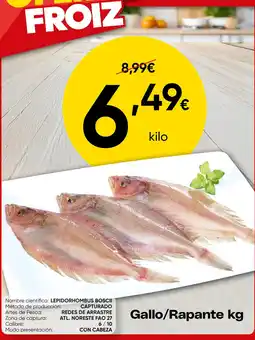 FROIZ Froiz Gallo/Rapante kg oferta