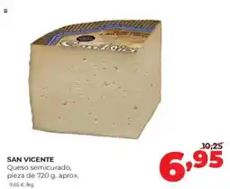 Alimerka San Vicente queso semicurado oferta