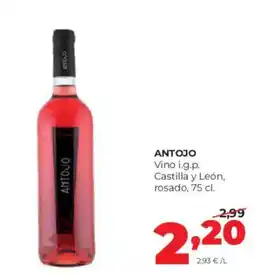 Alimerka Antojo vino i.g.p. castilla y león rosado oferta