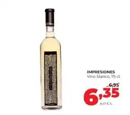 Alimerka Impresiones vino blanco oferta