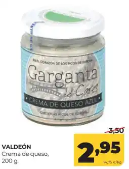 Alimerka Garganta del Cares crema de queso azul oferta