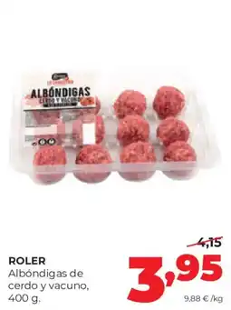 Alimerka Roler albóndigas de cerdo y vacuno oferta