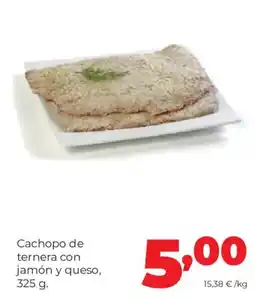 Alimerka Cachopo de ternera con jamón y queso oferta