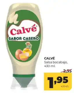 Alimerka Calvé salsa bocabajo oferta