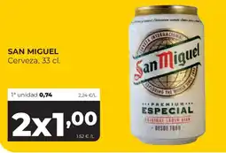 Alimerka San Miguel cerveza oferta