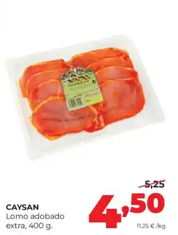Alimerka Caysan lomo adobado extra oferta